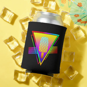 Porta-lata Gota de Gelo Retro de Verão Elegante