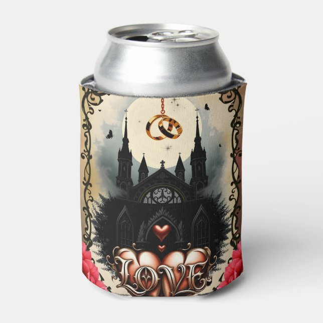 Porta-lata Gothic Moon –Eternal Love Beneath the Midnight Sky (Can Front)