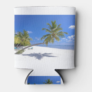 Porta-lata Grace Bay, Turks e Caicos Areia e Ondas Azuis do O