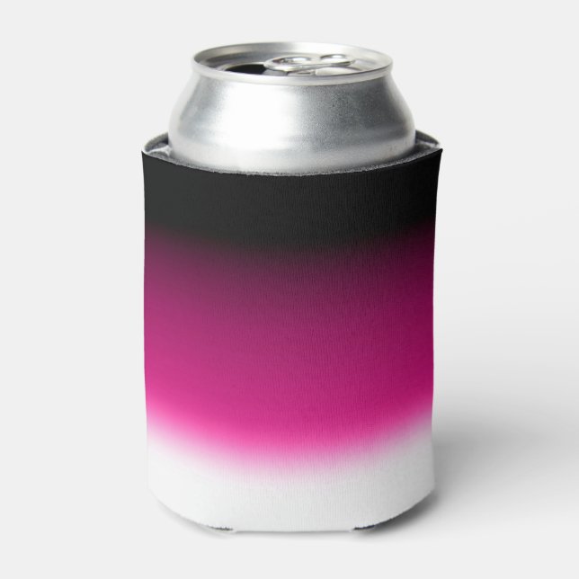 Porta-lata Gradiente branco rosa borgonha (Can Front)
