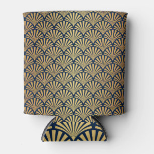 Porta-lata Gradiente Dourado: Deco de Arte Sem Costura