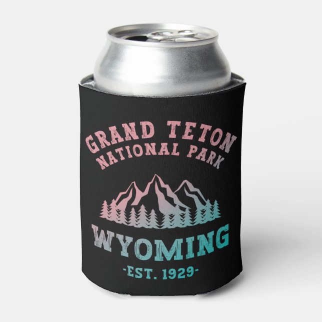 Porta-lata Gradiente Grand Teton National Park Wyoming EUA (Can Front)