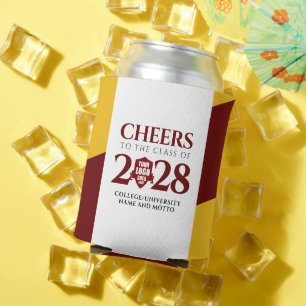 Porta-lata Graduação da Universidade da Faculdade de Escola D