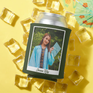 Porta-lata Graduation Beer Cooler - Personalized Photo Gift