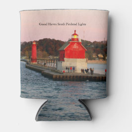 Porta-lata Grand Haven South Pierhead Lights pode resfriar