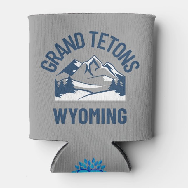 Porta-lata Grand Tetons Wyoming (Frente)