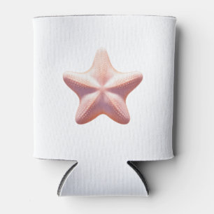 Porta-lata Grande Estrela-do-Mar Rosa