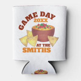 Porta-lata Grande jogo de futebol - Festa de Personagem de Qu