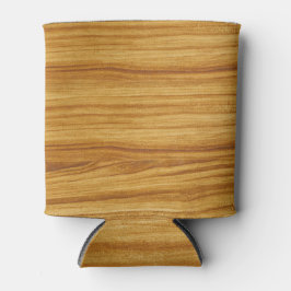 Porta-lata Grãos de Madeira Clara