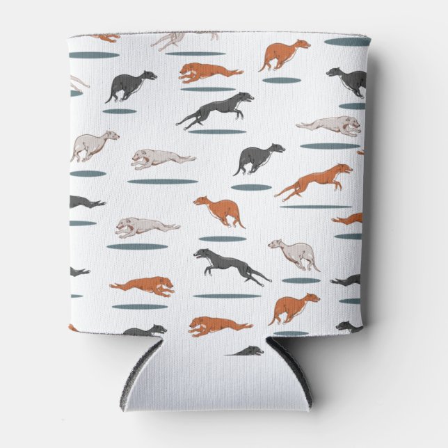 Porta-lata Greyhound Pattern (Frente)