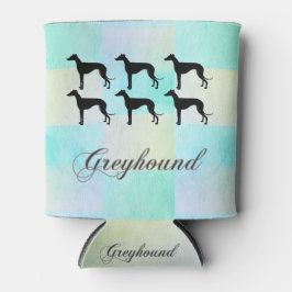 Porta-lata Greyhound Silhouette pode resfriar