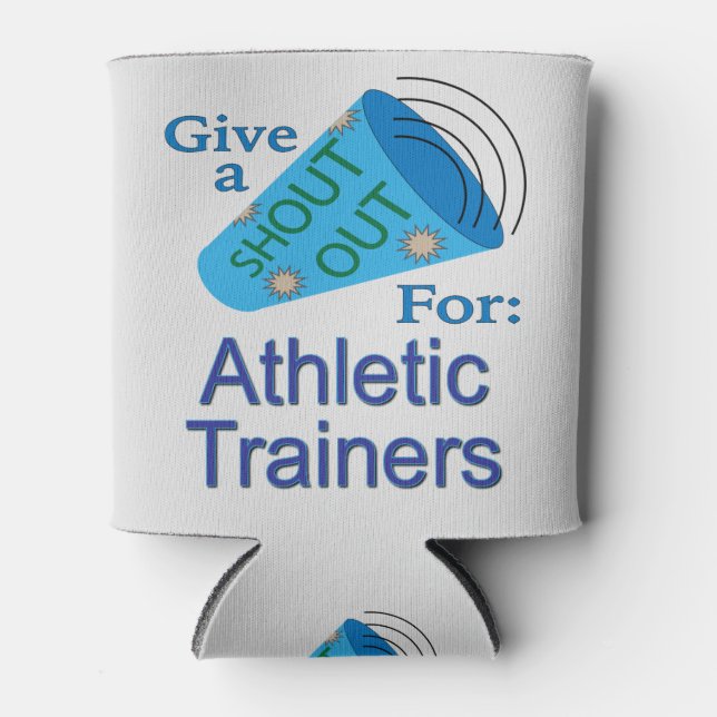 Porta-lata Gritar para treinadores atléticos (Frente)