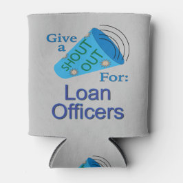 Porta-lata Gritar por Oficiais de Empréstimos