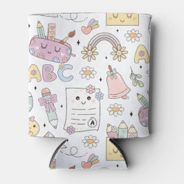 Porta-lata Groovy School Design Theme