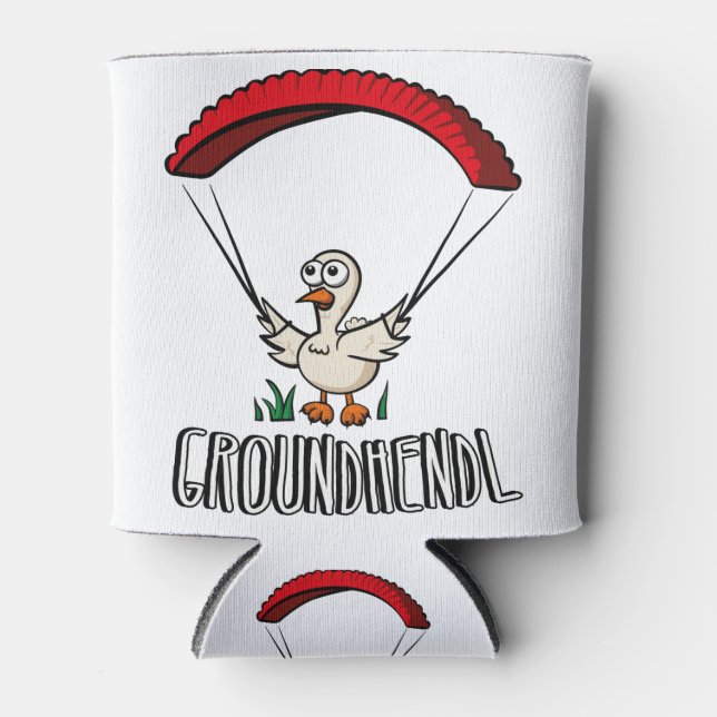 Porta-lata Groundhendl Groundhandling Hendl Paragliding (Frente)