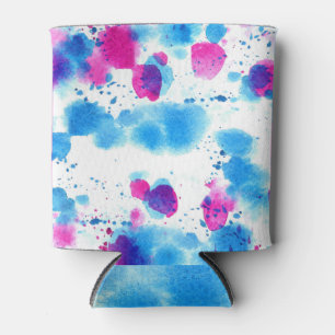 Porta-lata Grunge Mantém Textura De Aquarela