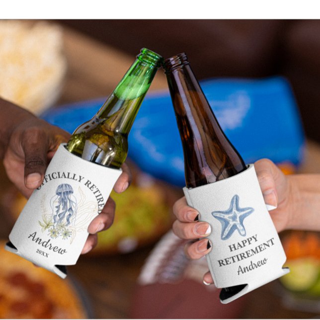 Porta-lata Grupo de Retirada do Tema da Praia (Criador carregado)