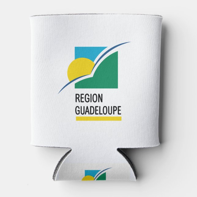 Porta-lata Guadeloupe Flag (Frente)