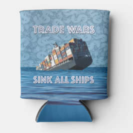 Porta-lata Guerras Comerciais Assustam Todos Os Navios