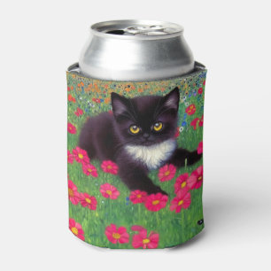 Porta-lata Gustav Klimt Tuxedo Cat