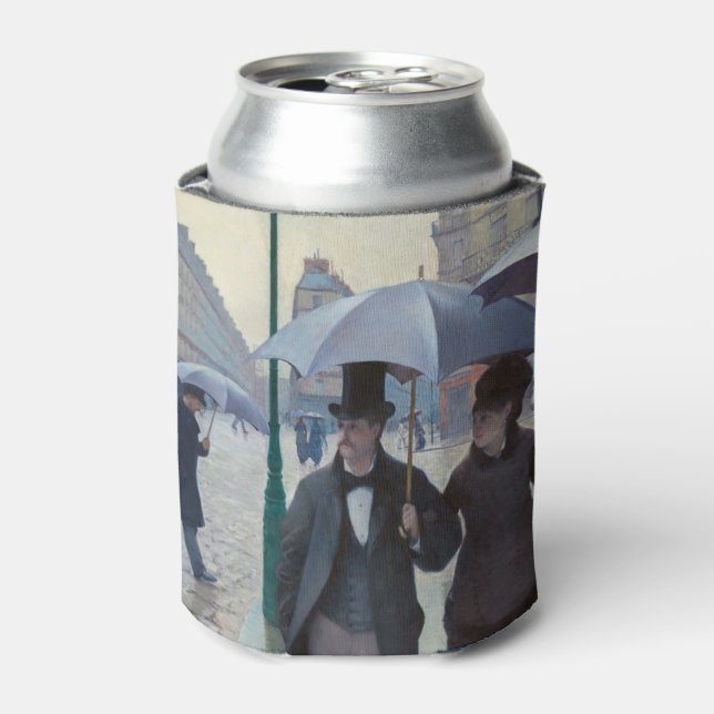 Porta-lata Gustave Caillebotte - Paris Street; Rainy Day (Can Front)