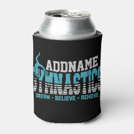 Porta-lata Gymnast ADD NAME Gymnastics Team Backbend Kickover