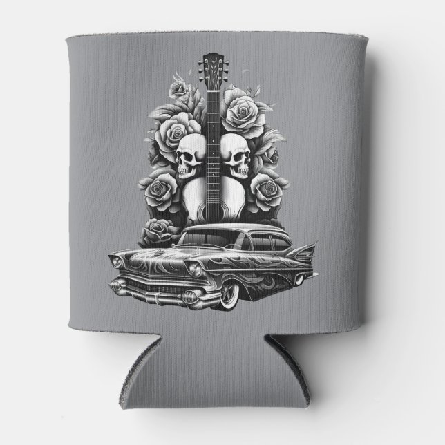 Porta-lata Habilidades, Rosas e Arte Mais Pequena Podem Resfr (Frente)