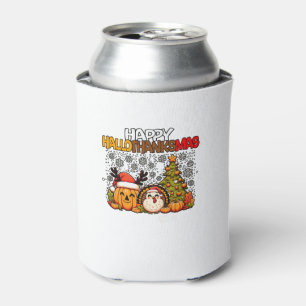Porta-lata HalloObrigadoMas Engraçado Feliz Dia das Bruxas Aç