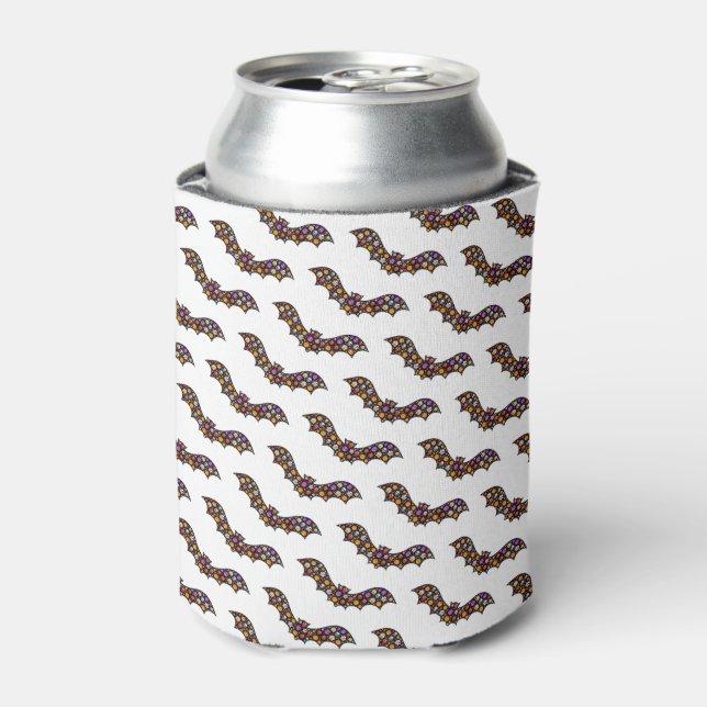 Porta-lata Halloween Can Cooler/Bats (Can Front)
