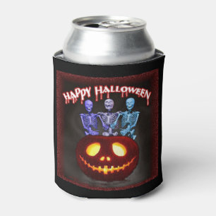 Porta-lata Halloween Can Cooler/Skeletons