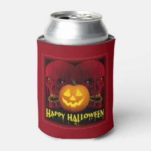 Porta-lata Halloween Can Cooler/Skulls