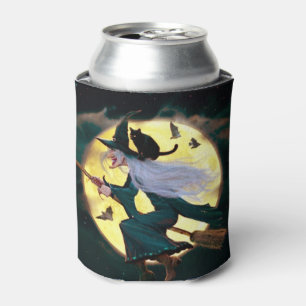 Porta-lata Halloween Can Cooler/Witch