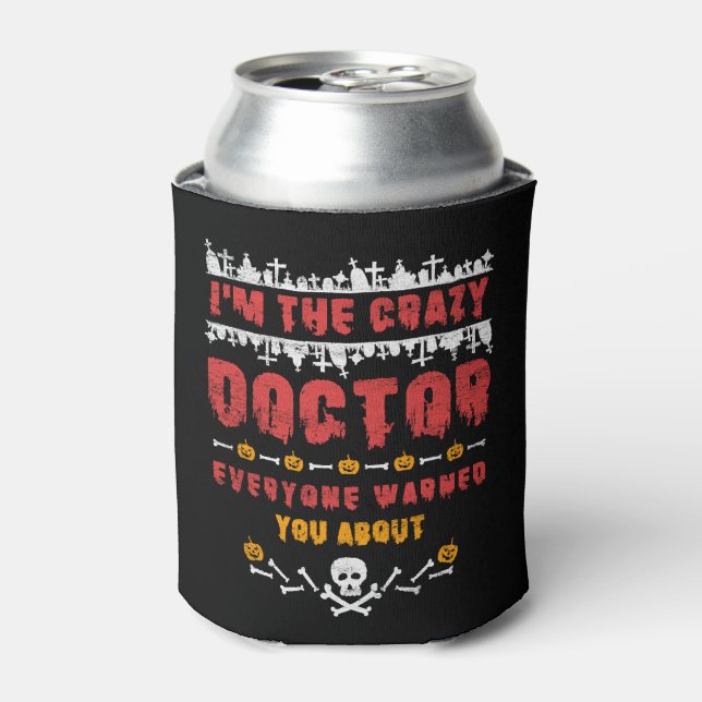 Porta-lata Halloween Doctor (Can Front)