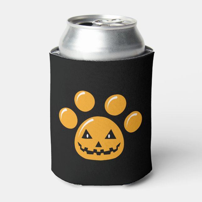 Porta-lata Halloween Dog Paw (Can Front)