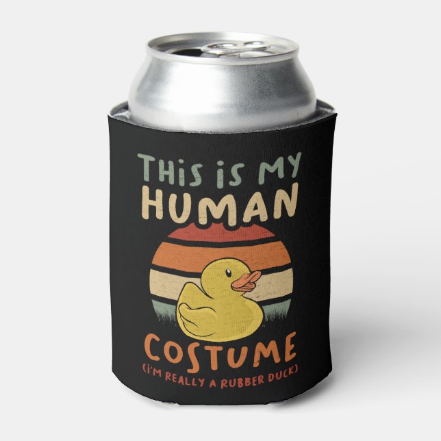 Porta-lata Halloween Duck (Can Front)