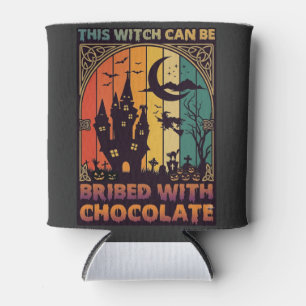 Porta-lata Halloween Esta Bruxa Pode Ser Subornada Espectro d