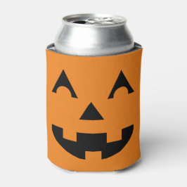 Porta-lata Halloween Jack O Lanterna Pumpkin Face