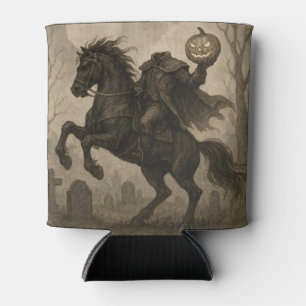 Porta-lata Halloween/Outono de Cavaleiro Sem Cabeça Vintage/G