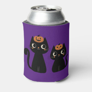 Porta-lata Halloween/outono/Outono/Abóbora/gato