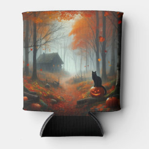 Porta-lata Halloween/outono/Outono/Abóbora/gato