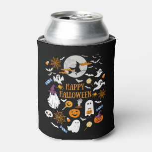 Porta-lata Halloween Para Meninos Grelha Felizes Crianças De