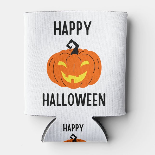 Porta-lata Halloween Pumpkin (Frente)