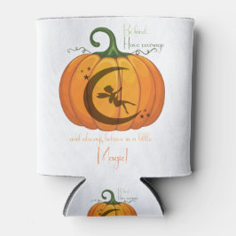 Porta-lata Halloween Pumpkin Fairy design
