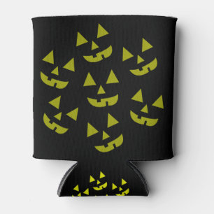Porta-lata Halloween Pumpkins Jack O' Lanterna pode arrefecer