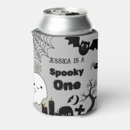 Porta-lata Halloween Sppoky One First Festa de aniversário