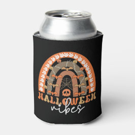 Porta-lata Halloween Vibes Boho Rainbow Fall Spooky