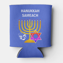 Porta-lata HANUKKAH SAMEACH Personalizado