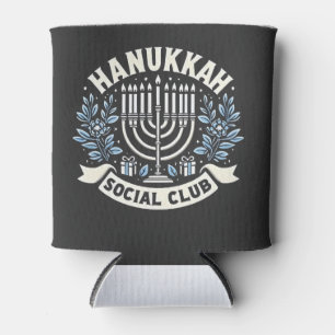 Porta-lata Hanukkah Social Club Engraçado Judeu Hanukkah