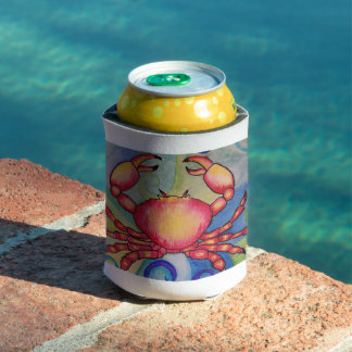 Porta-lata Happy Crab Cooler