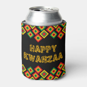 Porta-lata Happy KWANZAA